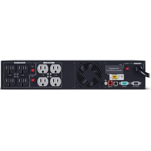 CyberPower PR750RT2UC Rack/Tower UPS, UL Rated, Rotatable LCD panel, 8× NEMA 5-15R